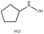 n-cyclopentylhydroxylamine hcl structure