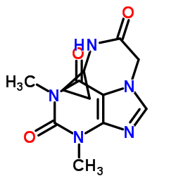 7H-Purine-7-acetamide,N-cyclopropyl-1,2,3,6-tetrahydro-1,3-dimethyl-2,6-dioxo-(9CI)结构式