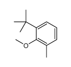 1-tert-butyl-2-methoxy-3-methylbenzene Structure