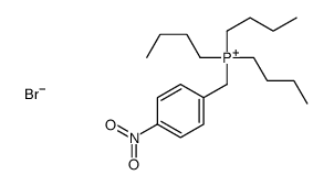 tributyl-[(4-nitrophenyl)methyl]phosphanium,bromide Structure