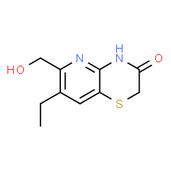 2H-Pyrido[3,2-b]-1,4-thiazin-3(4H)-one,7-ethyl-6-(hydroxymethyl)-(9CI) Structure