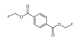 bis(fluoromethyl) benzene-1,4-dicarboxylate结构式