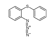 1-azido-2-phenylsulfanylbenzene结构式