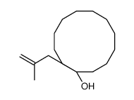 1-(2-methylprop-2-enyl)cyclododecan-1-ol结构式