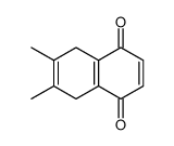 6,7-dimethyl-5,8-dihydronaphthalene-1,4-dione Structure