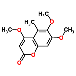 4,6,7-trimethoxy-5-methylchromen-2-one picture
