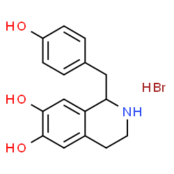 Higenamine Hydrobromide Salt Structure