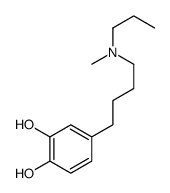 4-[4-[methyl(propyl)amino]butyl]benzene-1,2-diol Structure