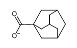 1-adamantanecarboxylate anion结构式