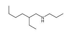 2-ethyl-N-propylhexylamine结构式