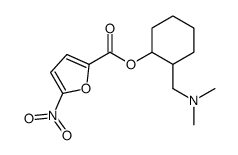 [2-[(dimethylamino)methyl]cyclohexyl] 5-nitrofuran-2-carboxylate Structure