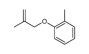 β-methallyl 2-tolyl ether Structure