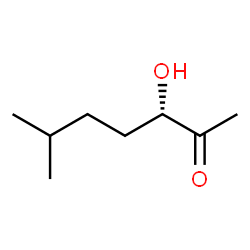 2-Heptanone, 3-hydroxy-6-methyl-, (3S)- (9CI) structure