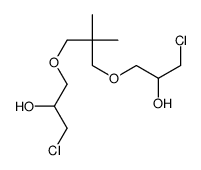 2,2-Bis[(3-chloro-2-hydroxypropoxy)methyl]propane结构式