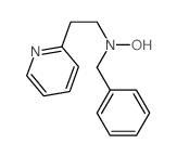 2-Pyridineethanamine,N-hydroxy-N-(phenylmethyl)- structure