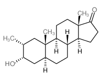 2α-Methyl androsterone structure