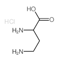 Butanoic acid, 2,4-diamino-, dihydrochloride结构式