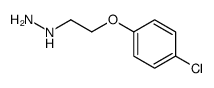 1-(2-(4-氯苯氧基)乙基)肼结构式