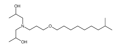 1,1'-[[3-(11-Methyldodecyloxy)propyl]imino]bis(2-propanol)结构式