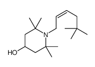 1-(5,5-dimethylhex-2-enyl)-2,2,6,6-tetramethylpiperidin-4-ol结构式