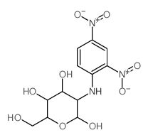 3-[(2,4-dinitrophenyl)amino]-6-(hydroxymethyl)oxane-2,4,5-triol picture