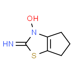 2H-Cyclopentathiazol-2-imine, 3,4,5,6-tetrahydro-3-hydroxy- (9CI)结构式