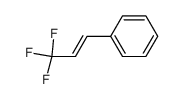 (E)-3,3,3-trifluoro-1-phenylpropene Structure