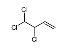 3,4,4-Trichloro-1-butene structure