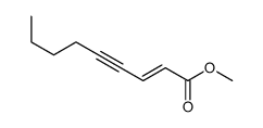 methyl non-2-en-4-ynoate结构式