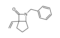 7-benzyl-5-ethenyl-7-azabicyclo[3.2.0]heptan-6-one结构式