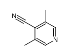 3,5-DIMETHYLISONICOTINONITRILE Structure