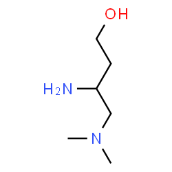 1-Butanol,3-amino-4-(dimethylamino)-(9CI) structure