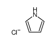 1H-pyrrole, chloride salt Structure