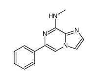 N-methyl-6-phenylimidazo[1,2-a]pyrazin-8-amine Structure