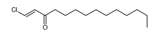 1-chlorotetradec-1-en-3-one结构式