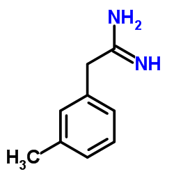 2-M-TOLYL-ACETAMIDINE结构式