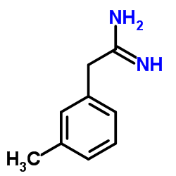 2-M-TOLYL-ACETAMIDINE Structure