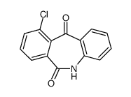 10-chloro-5H-dibenzo[b,e]azepine-6,11-dione Structure