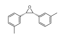 Oxirane, 2,3-bis(3-methylphenyl)-, (2R,3S)-rel- (9CI) Structure