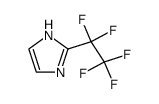2-(pentafluoroethyl)-1H-imidazole Structure