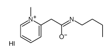 N-butyl-2-(1-methylpyridin-1-ium-2-yl)acetamide,iodide Structure