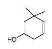 5,5-Dimethyl-3-cyclohexen-1-ol结构式