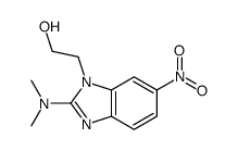 2-[2-(dimethylamino)-6-nitrobenzimidazol-1-yl]ethanol Structure