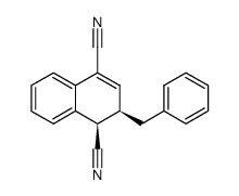 2-benzyl-1,2-dihydro-1,4-naphthalenedicarbonitrile结构式