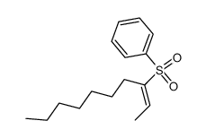 (E)-(dec-2-en-3-ylsulfonyl)benzene结构式