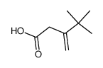 4,4-dimethyl-3-methylenepentanoic acid Structure
