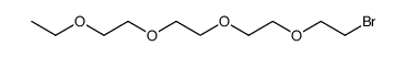 2-(2-(2-(2-ethoxyethoxy)ethoxy)ethoxy)ethyl bromide Structure