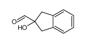 2-hydroxy-1,3-dihydroindene-2-carbaldehyde结构式