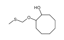 2-((methylthio)methoxy)cyclooctan-1-ol Structure