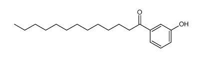 1-(3-hydroxy-phenyl)-tridecan-1-one结构式